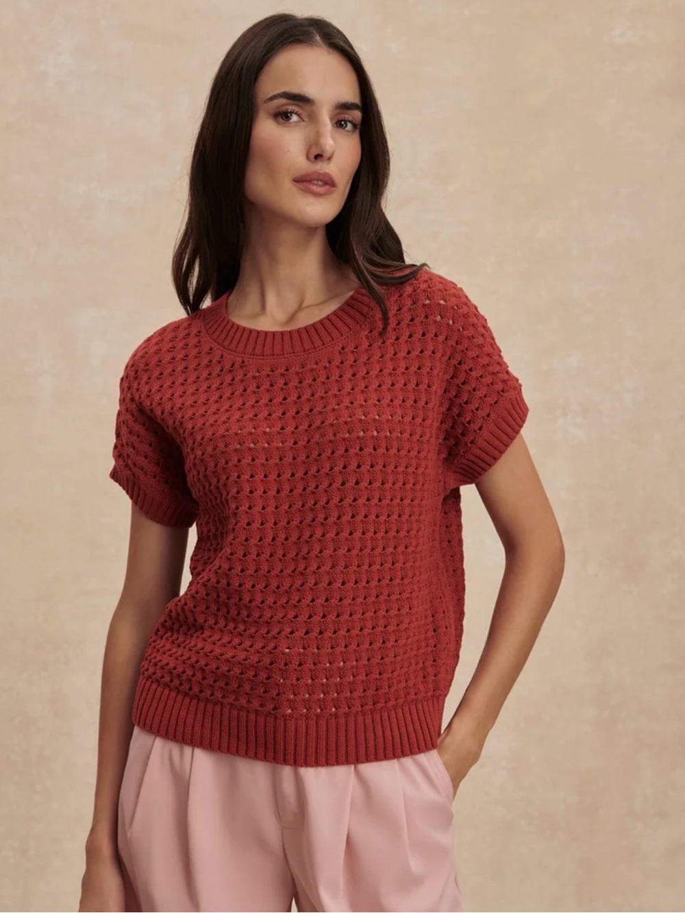 Varley Denny Knit top